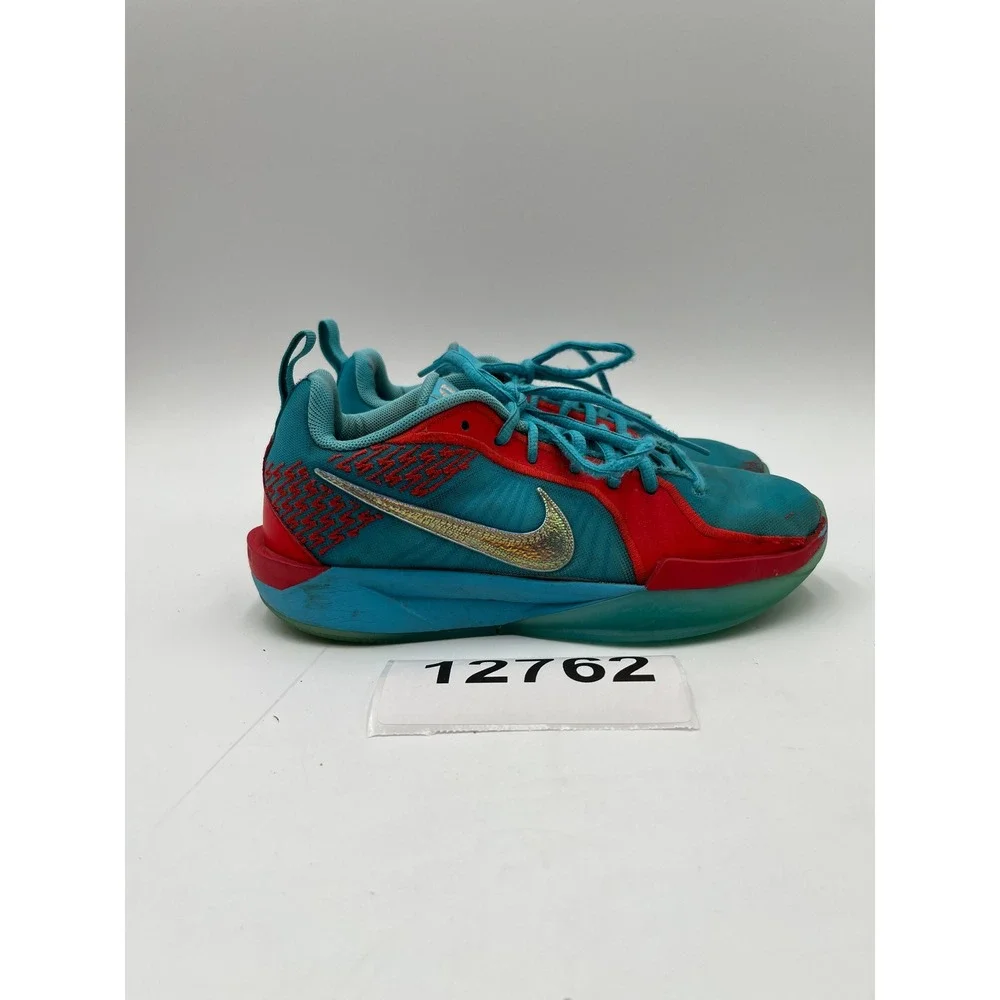 Nike Isofly Sneakers Boys 4.5Y Red Blue Mesh Basketball Shoes Lace Up Lot of 2